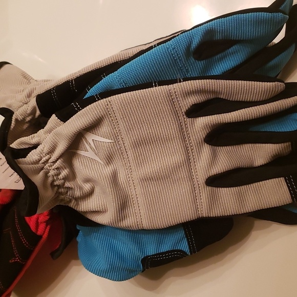 Utility Work Gloves 3 Pair Included Synthetic Leather - Picture 12 of 16